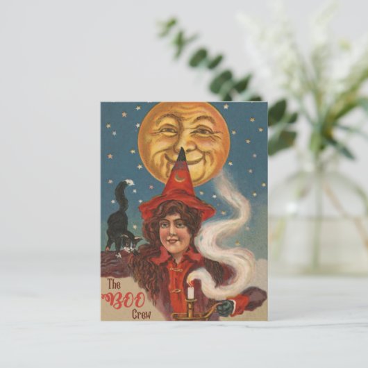 Die Boo-Crew Postkarte (Stehend Vorderseite)