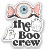 Die Boo-Crew | Spooktacular Halloween Squad Aufkleber (Vorderseite)