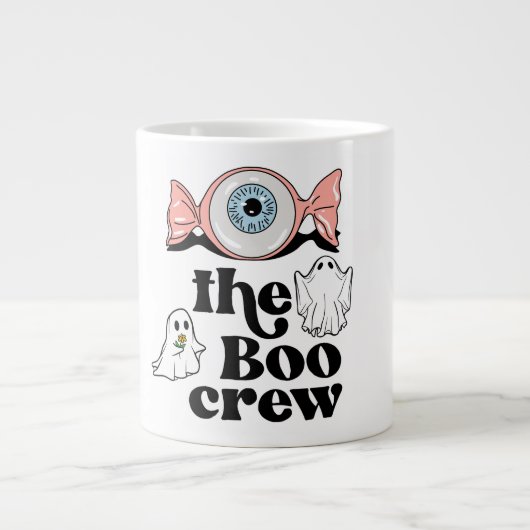 Die Boo-Crew | Spooktacular Halloween Squad Jumbo-Tasse (Vorderseite)