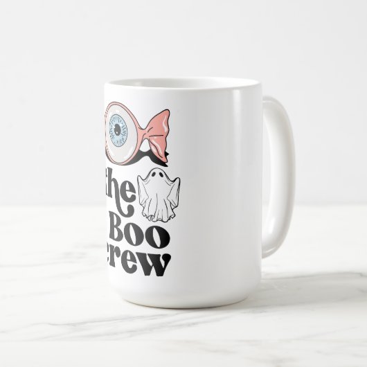 Die Boo-Crew | Spooktacular Halloween Squad Kaffeetasse (VorderseiteRechts)