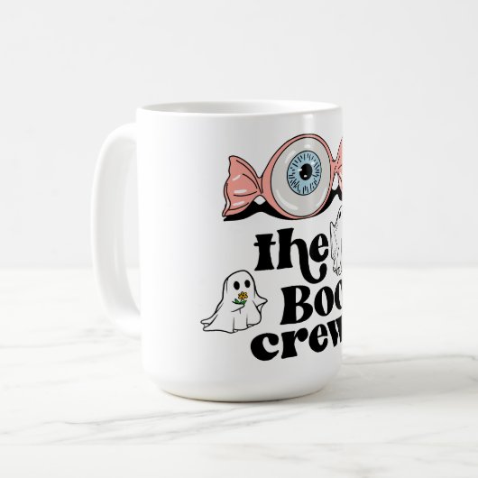 Die Boo-Crew | Spooktacular Halloween Squad Kaffeetasse (Vorderseite Links)