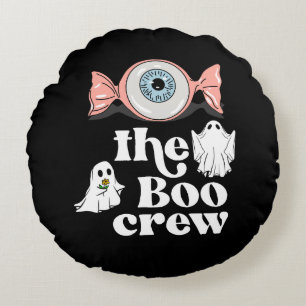 Die Boo-Crew   Spooktacular Halloween Squad Rundes Kissen