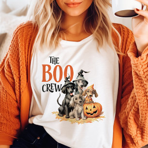 Die Boo Crew Vintage Halloween Tri-Blend Shirt