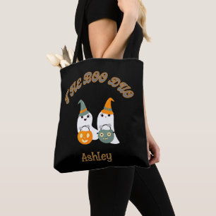 Die Boo Duo - Süße Halloween-Geister-Tragetasche Tasche