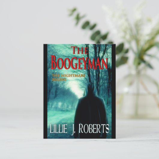 Die Boogeyman Designer-Postkarte Postkarte (Stehend Vorderseite)