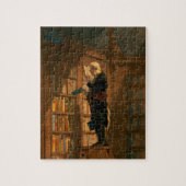 Die Bookworm von Carl Spitzweg Puzzle (Vertikal)
