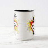 Die Boom-Tasse Zweifarbige Tasse (Mittel)