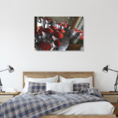 Die Booster der Sojus TMA-14 Raumsonde 2 Leinwanddruck (Insitu (Schlafzimmer))