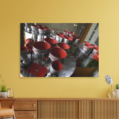 Die Booster der Sojus TMA-14 Raumsonde 2 Leinwanddruck (Insitu (Wohnzimmer))