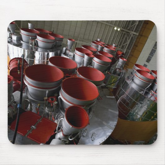 Die Booster der Sojus TMA-14 Raumsonde 2 Mousepad (Vorne)