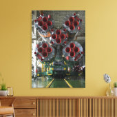 Die Booster der Sojus TMA-14-Raumsonde Leinwanddruck (Insitu (Wohnzimmer))