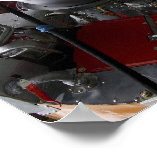 Die Booster der Sojus TMA-14-Raumsonde Poster (Ecke)