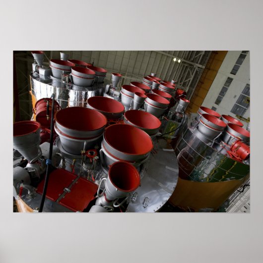 Die Booster der Sojus TMA-14-Raumsonde Poster (Vorne)