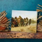 Die Boote auf der Wolga, 1870-73 Fotoplatte (Seite)