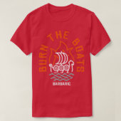 Die Boote brennen T-Shirt (Design vorne)