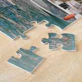 Die Boote von Portofino, Italien - 11 x 14 Zoll Puzzle (Seite)