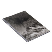 Die Boote vor Walden Insel in einem Schnee Notizblock (Rechte Seite)