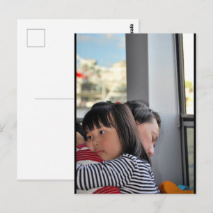 Die Bootsfahrt Postkarte