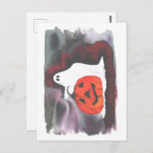 Die Bootssaison Postkarte (Vorne/Hinten)