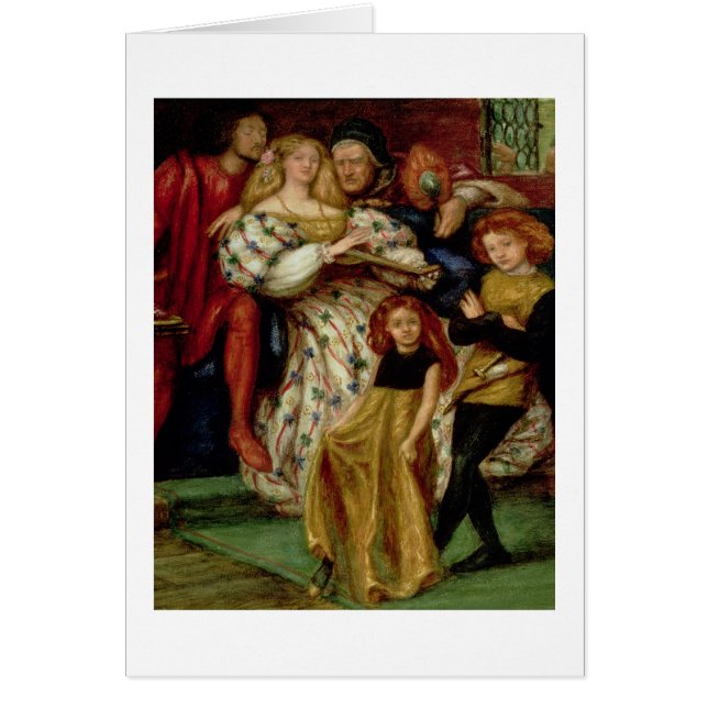 Die Borgia Familie, 1863 (Vorne)