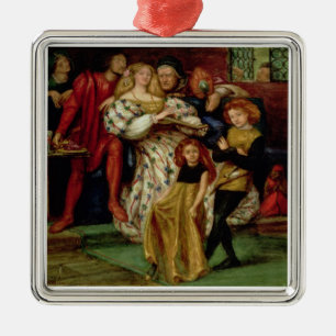 Die Borgia Familie, 1863 Silbernes Ornament