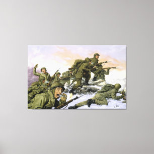 Die Borinqueneure von Dominic D'Andrea Print Leinwanddruck