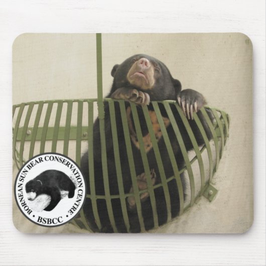 Die Bornean Sun Bärn-Erhaltungs-Mitte Mousepad (Vorne)