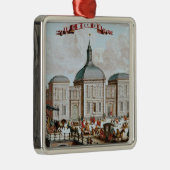Die Börse, Amsterdam, 1743 Silbernes Ornament (Rechts)