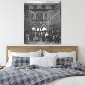 Die Börse in Amsterdam Leinwanddruck (Insitu (Schlafzimmer))
