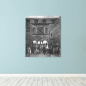 Die Börse in Amsterdam Leinwanddruck (Insitu (Holzboden))