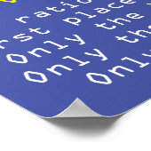 Die börsennotierten Fehler Poster (Ecke)