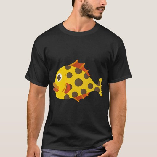 Die böse gelbe Piranhas T-Shirt (Vorderseite)