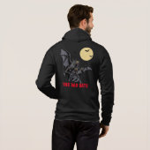 die bösen Fledermäuse - lustiges Halbgeschenk Hoodie (Schwarz voll)