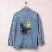 die bösen Fledermäuse - lustiges Halbgeschenk Jeansjacke (Hangar)