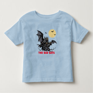 die bösen Fledermäuse - lustiges Halbgeschenk Kleinkind T-shirt