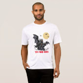 die bösen Fledermäuse - lustiges Halbgeschenk T-Shirt (Vorne ganz)