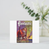 Die bösen Katzen des Weihnachtsmanns Feiertagspostkarte (Stehend Vorderseite)