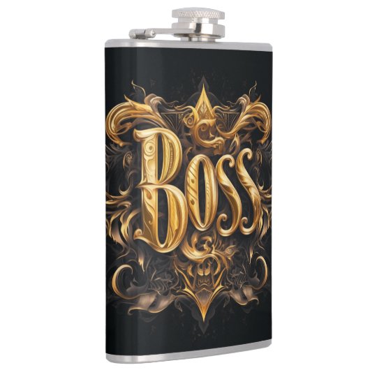 Die Boss-Flasche Flachmann (Rechts)