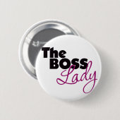 Die Boss Lady Button (Vorne & Hinten)