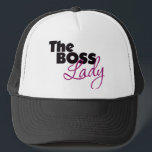 Die Boss Lady Truckerkappe<br><div class="desc">Die Big Boss Lady für den Bossetag großartig</div>