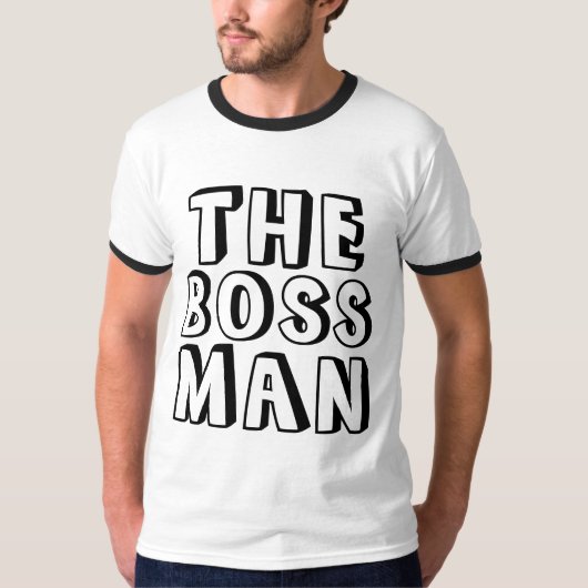 DIE BOSS MAN-T - Shirt (Vorderseite)