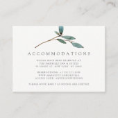 Die Botanische Bliss-Hochzeitskollektion Begleitkarte (Vorderseite)