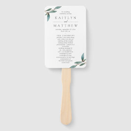 Die Botanische Bliss-Hochzeitskollektion Fächer