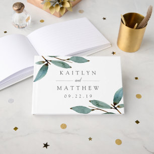 Die Botanische Bliss-Hochzeitskollektion Gästebuch