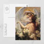 Die Botschaft der Engel Postkarte (Vorne/Hinten)