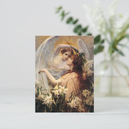 Die Botschaft der Engel Postkarte (Stehend Vorderseite)