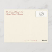 Die Botschaft der Engel Postkarte (Rückseite)