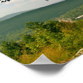 Die Botschaft des Kreuzes, Christliches Poster (Ecke)