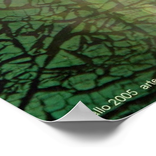 Die Botschaft von Gregory Gallo Poster (Ecke)