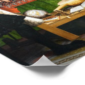 Die Botschafter, die Hans Holbein malen Poster (Ecke)